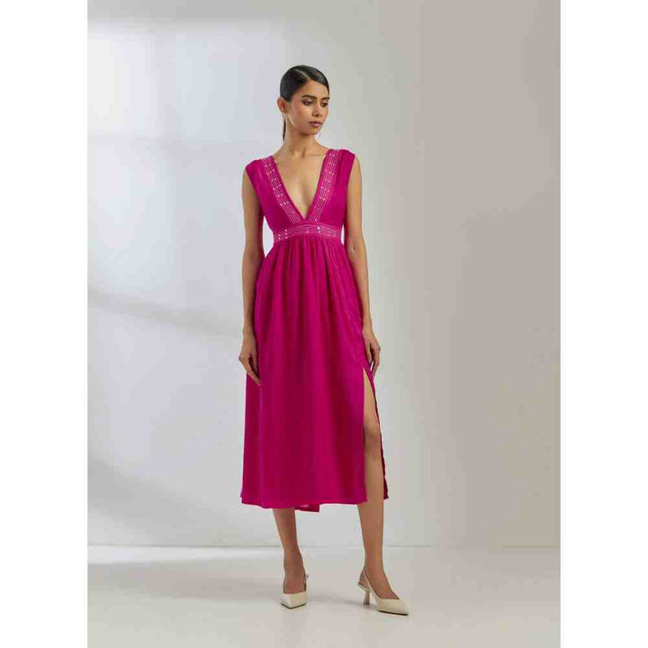 TIC Pink Silk Sirgus Dress
