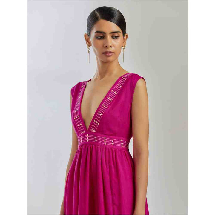 TIC Pink Silk Sirgus Dress