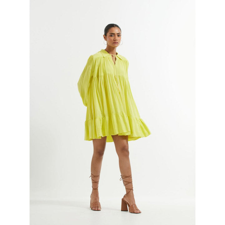 TIC Yellow Coral Dress