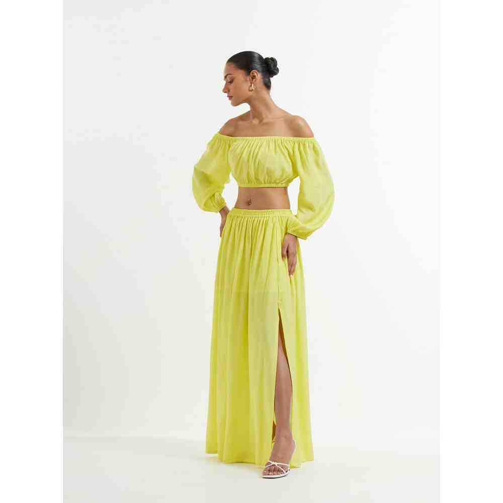TIC Yellow Abel Co-Ord (Set of 2)