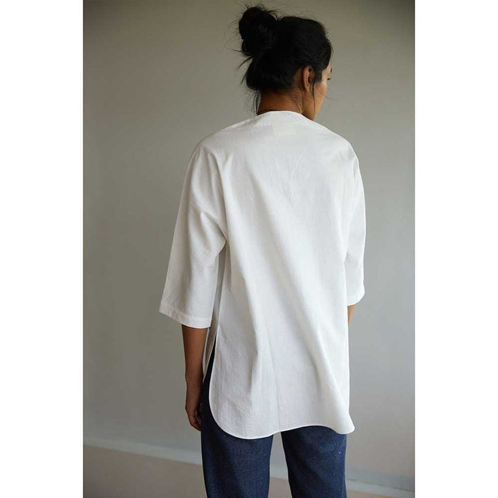 The Summer House Reeves Top White