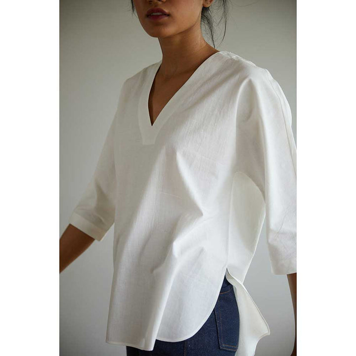 The Summer House Reeves Top White