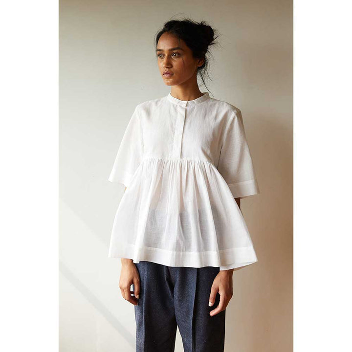 The Summer House Timothee Top White