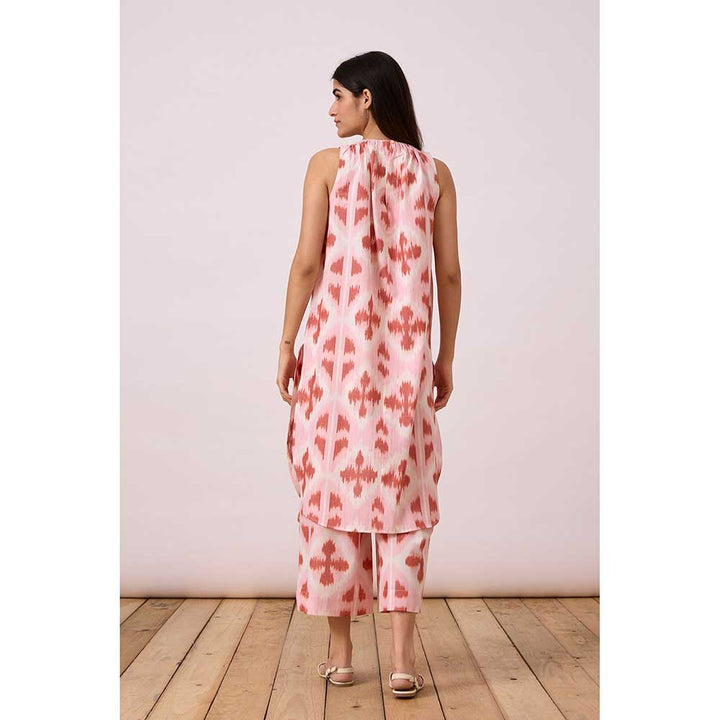 The Summer House Pomelo Ikat Regular Fit Top and Pant (Set of 2)
