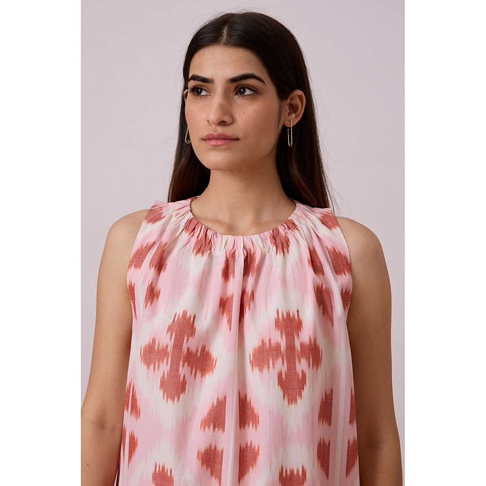 The Summer House Pomelo Ikat Regular Fit Top and Pant (Set of 2)