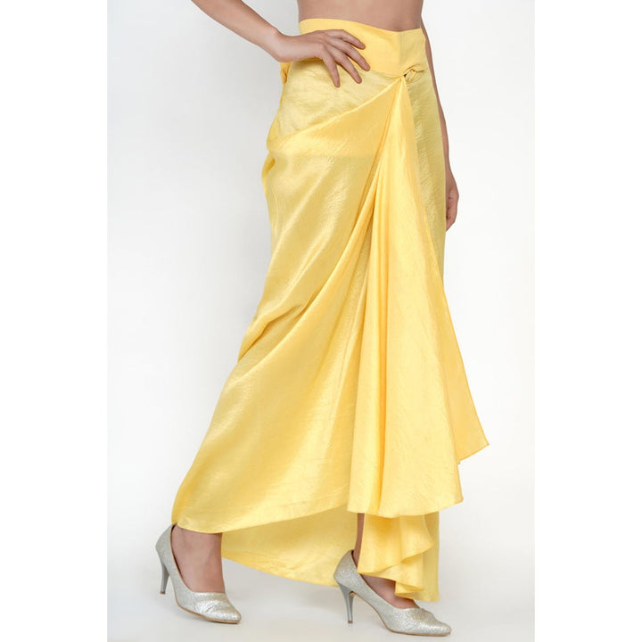 Twenty Nine Yellow Dhoti Skirt
