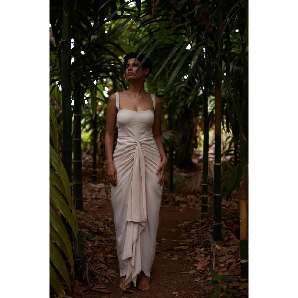 Twinkle Hanspal Draped Dress with Strap