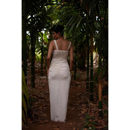 Twinkle Hanspal Draped Dress with Strap