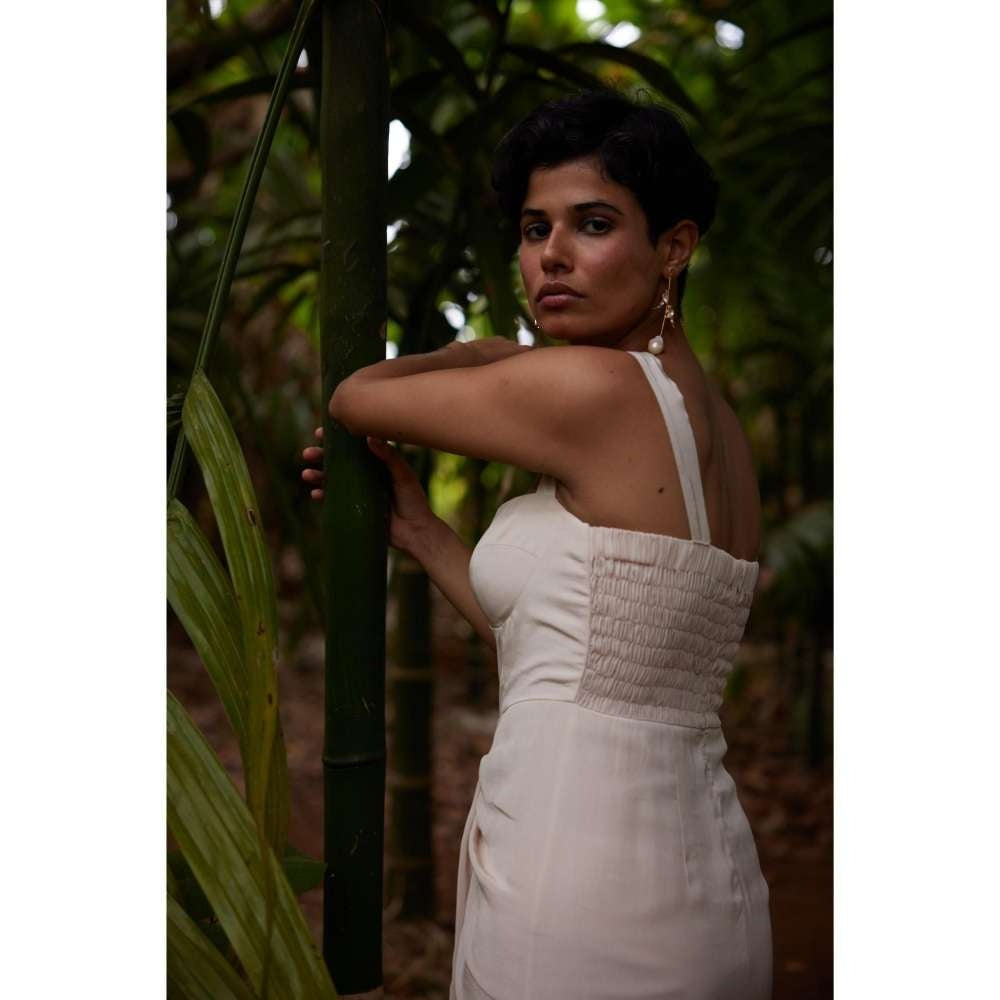 Twinkle Hanspal Draped Dress with Strap