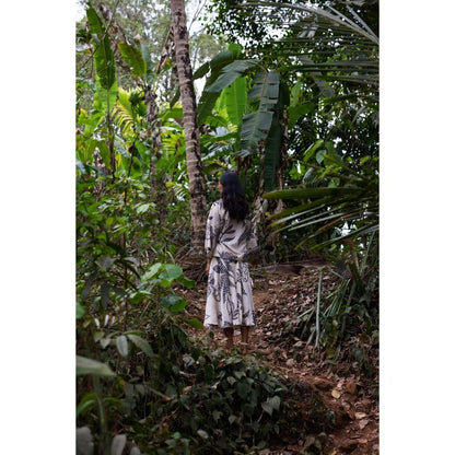 Twinkle Hanspal Boxy Shirt with Contrast Bow Paired with an Umbrella Skirt (Set of 2)