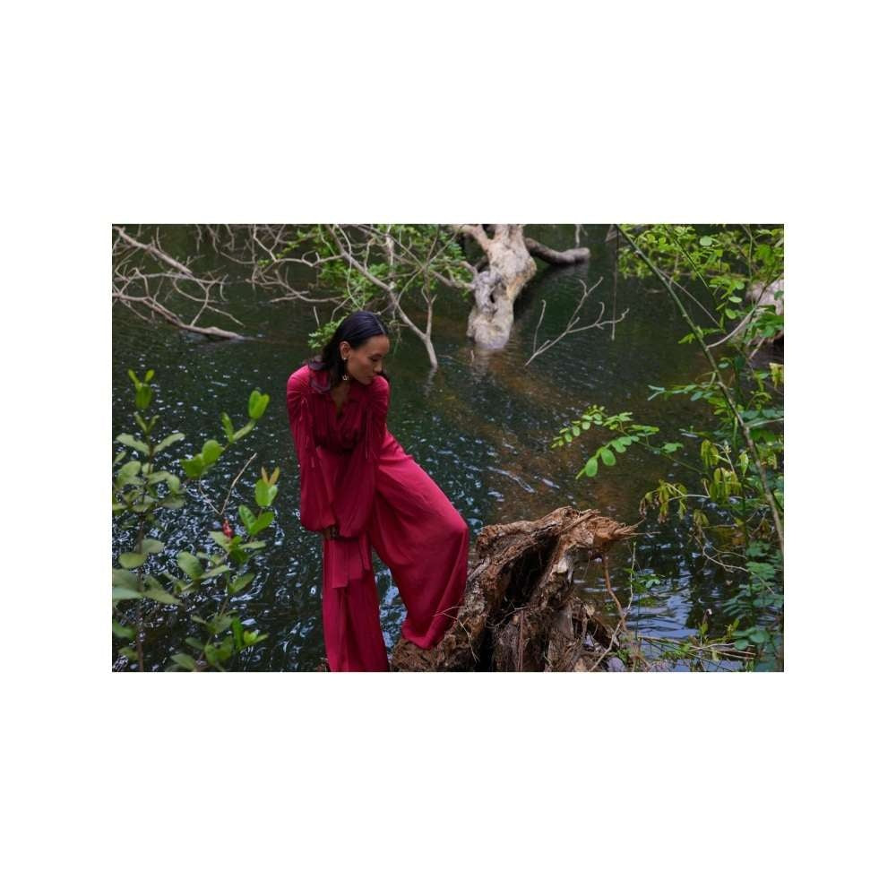 Twinkle Hanspal Overlap Jumpsuit