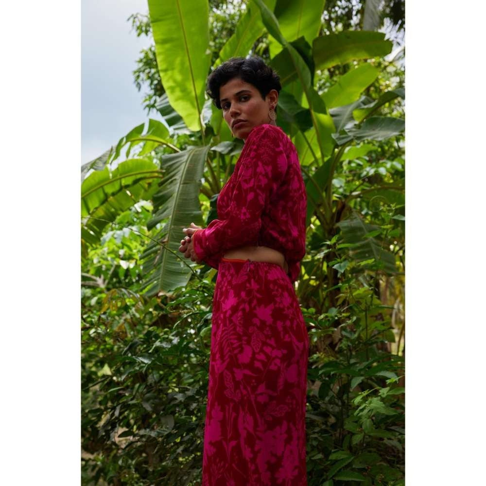 Twinkle Hanspal Cut-Out Shirt Dress with Contrast Details