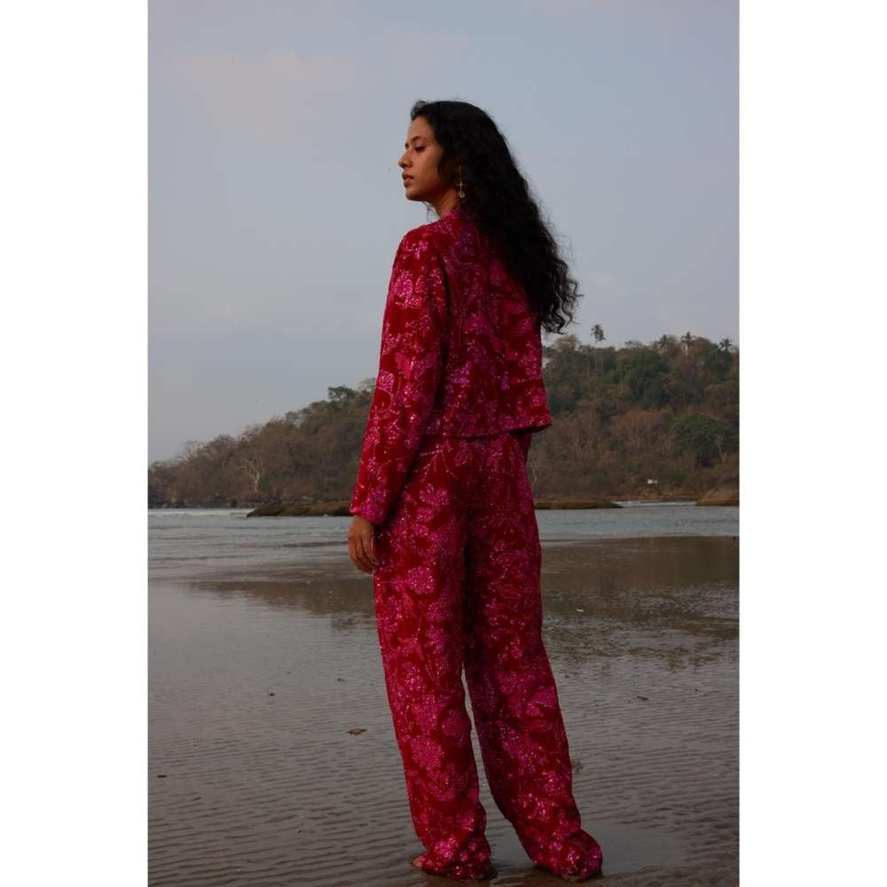 Twinkle Hanspal Hand Embroidered Blazer (Set of 2)