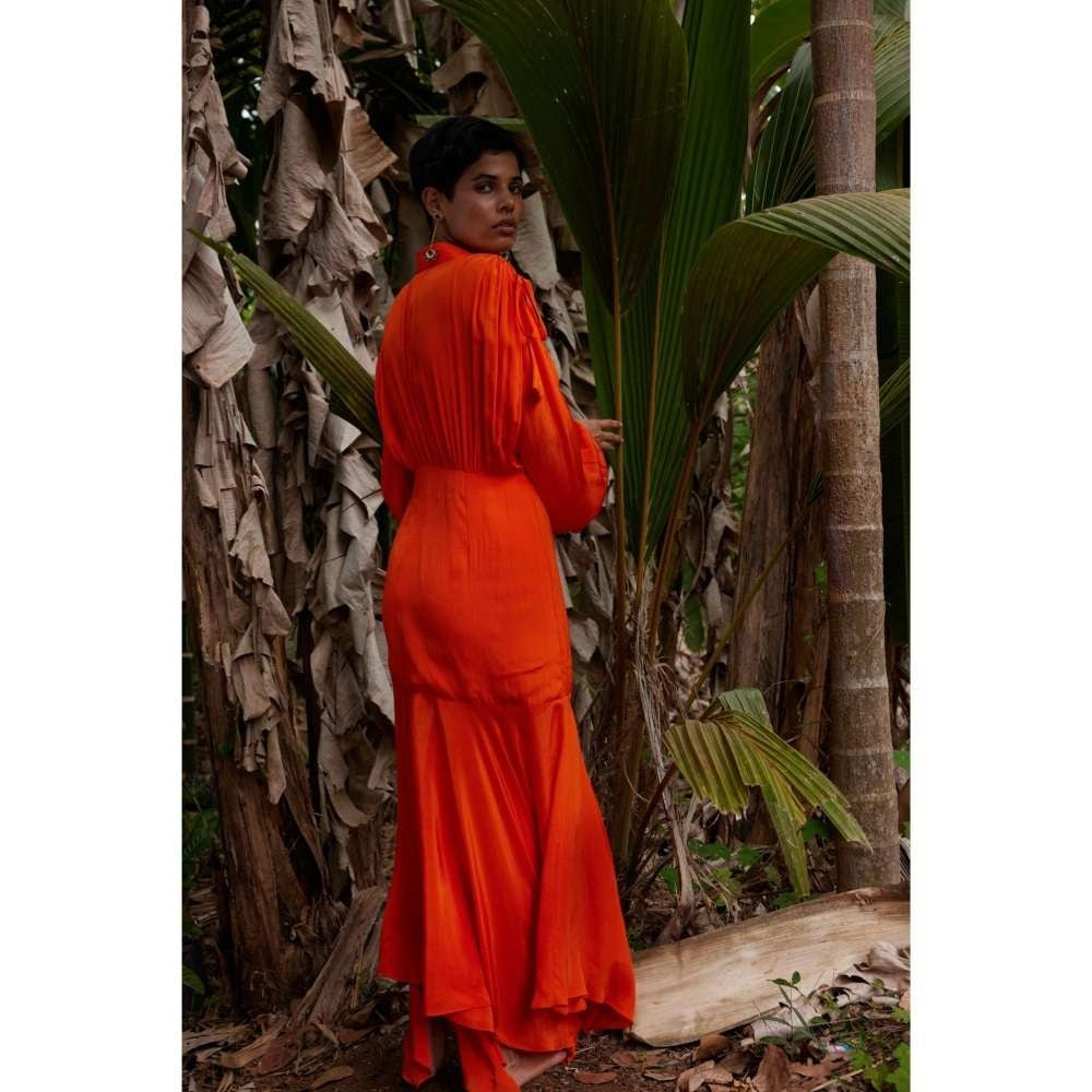 Twinkle Hanspal Shirt Dress with Shoulder Details