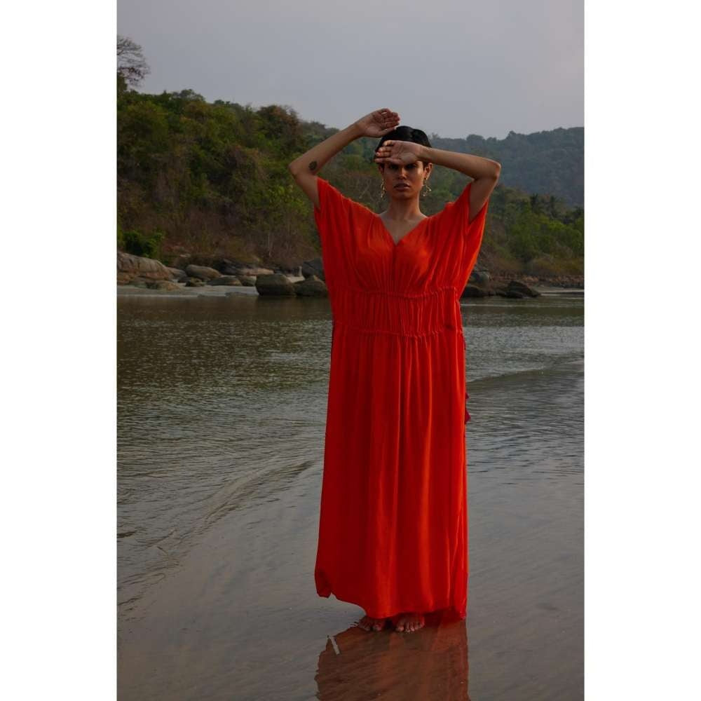 Twinkle Hanspal 4-Tiered Kaftan Dress