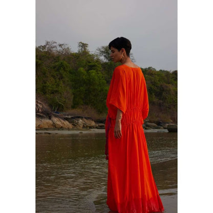 Twinkle Hanspal 4-Tiered Kaftan Dress