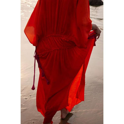 Twinkle Hanspal 4-Tiered Kaftan Dress