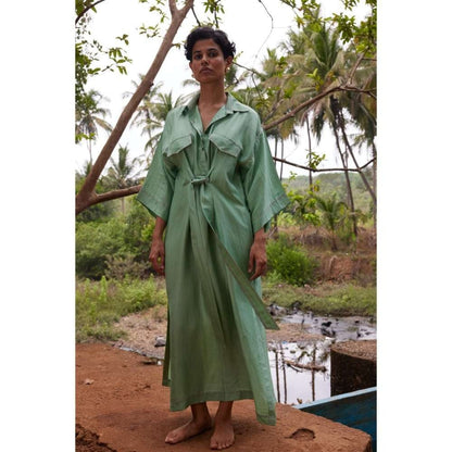 Twinkle Hanspal Boxy Kaftan with Detachable Belt