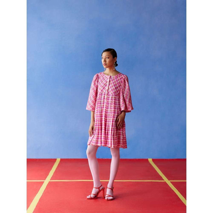 Uri by Mrunalini Rao Cookie Pink Short Dress