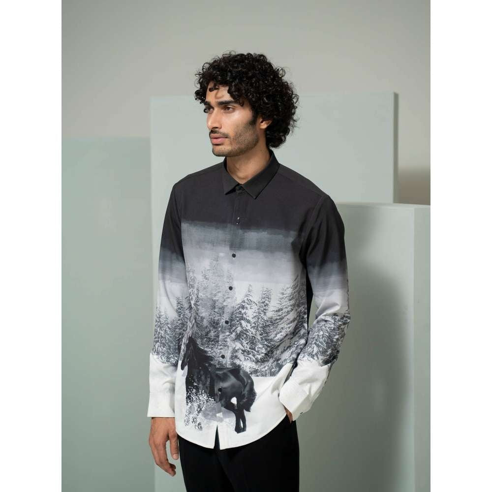 Varun Chakkilam Snow & Horse Shirt