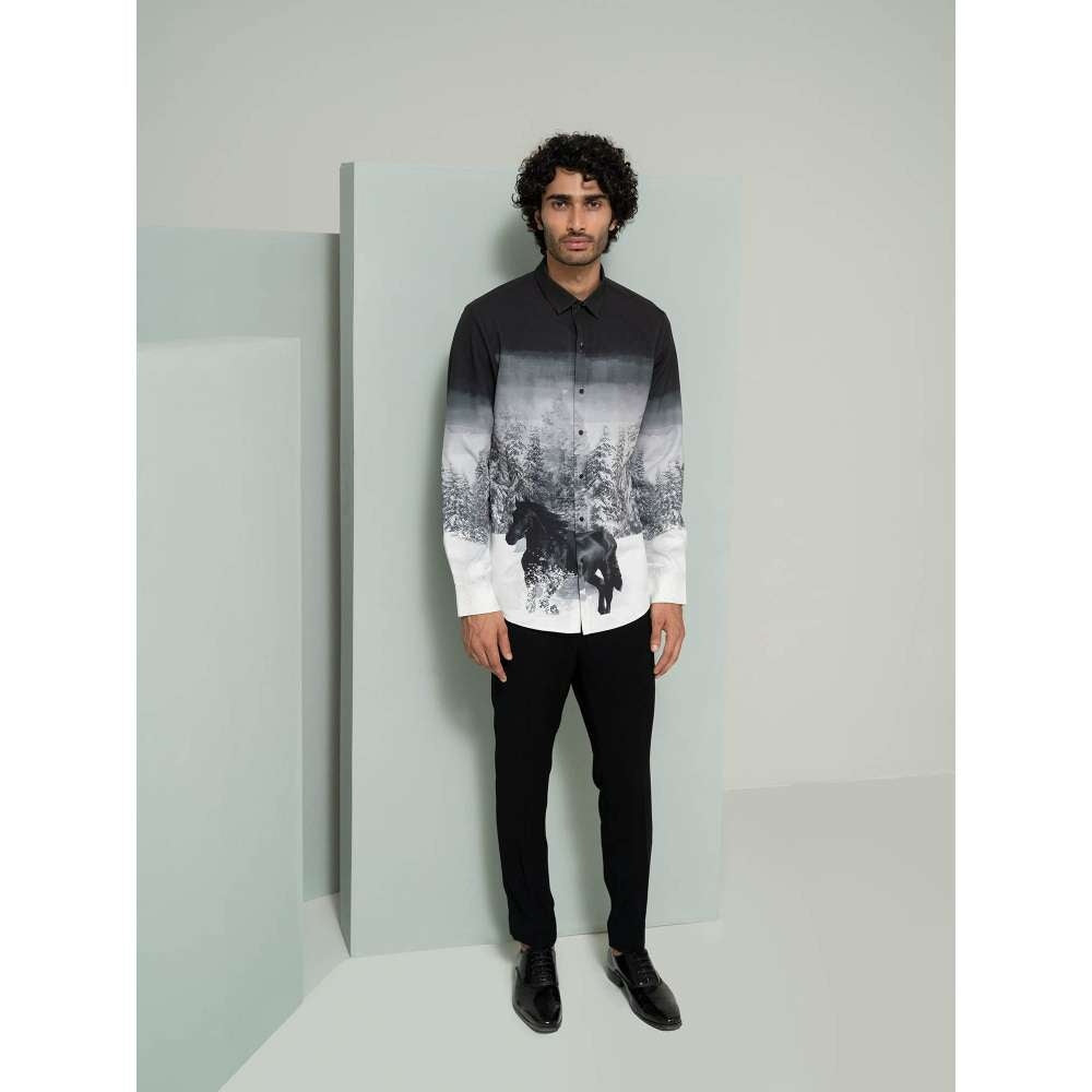 Varun Chakkilam Snow & Horse Shirt