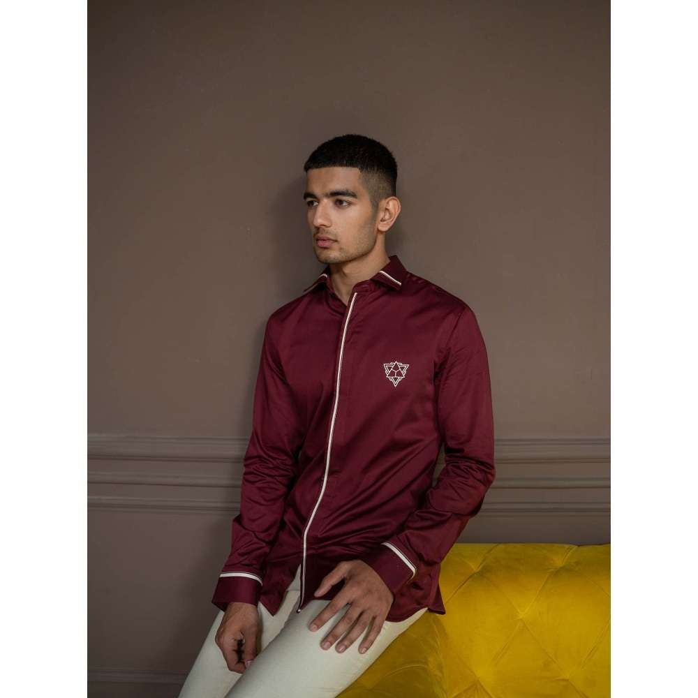 Varun Chakkilam Mahogany Punch Zenith Shirt