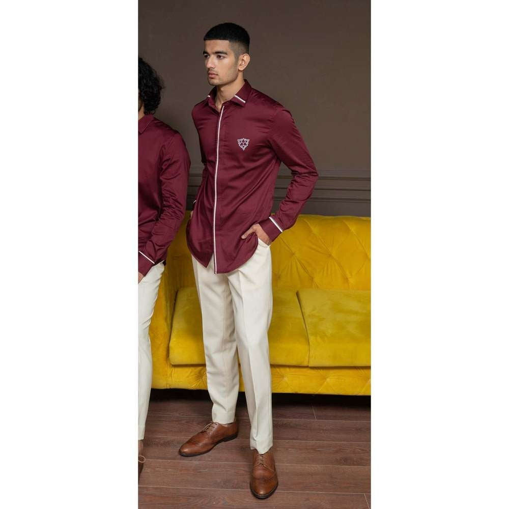 Varun Chakkilam Mahogany Punch Zenith Shirt