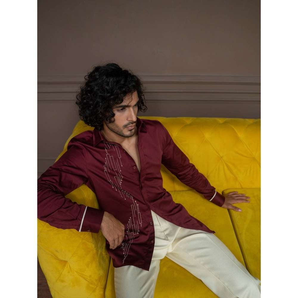 Varun Chakkilam Mahogany Punch Conquer Shirt