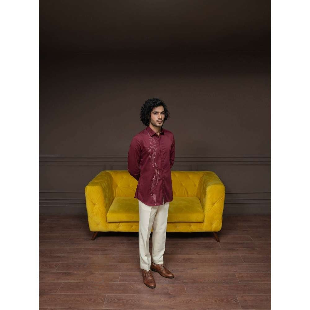 Varun Chakkilam Mahogany Punch Conquer Shirt