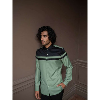 Varun Chakkilam Autumn Sage Contour Shirt
