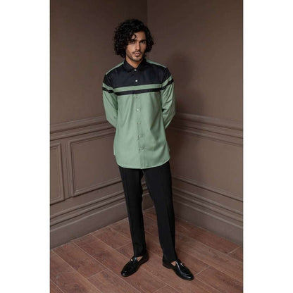 Varun Chakkilam Autumn Sage Contour Shirt
