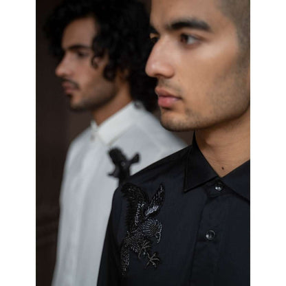 Varun Chakkilam Ebony Black Ace Shirt