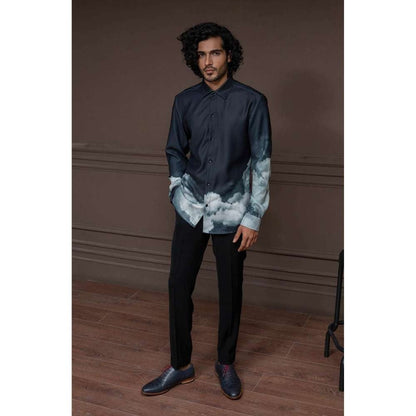 Varun Chakkilam Afterhours Black Smog Shirt