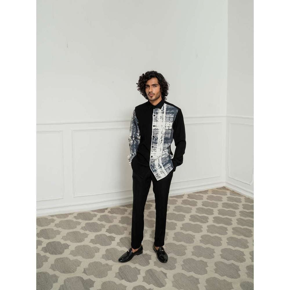 Varun Chakkilam Charcoal Black Sole Hysteria Shirt