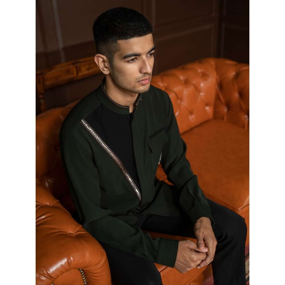 Varun Chakkilam Militant Jade Rank Shirt