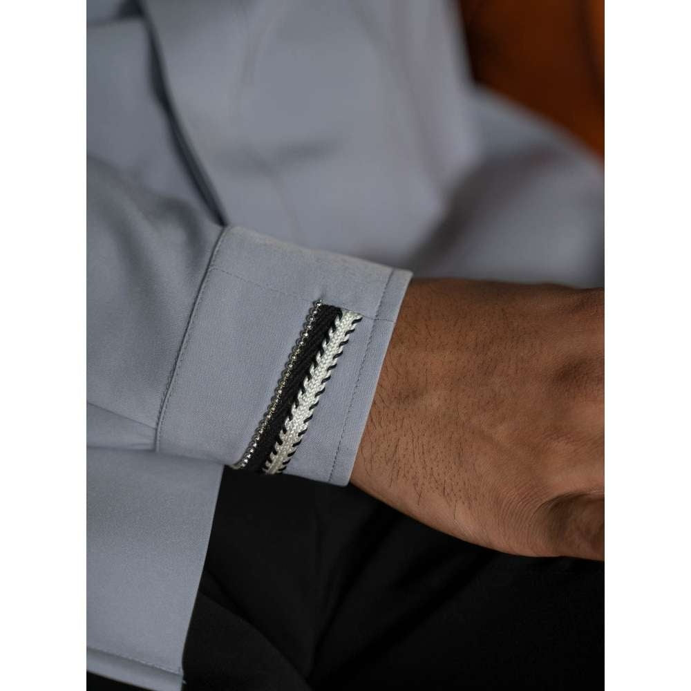 Varun Chakkilam Visteria Grey Streak Shirt