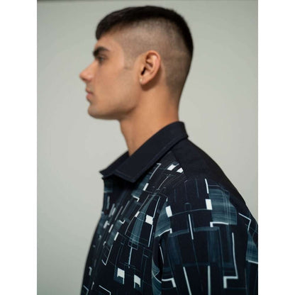 Varun Chakkilam Black Diffused Sole Shirt