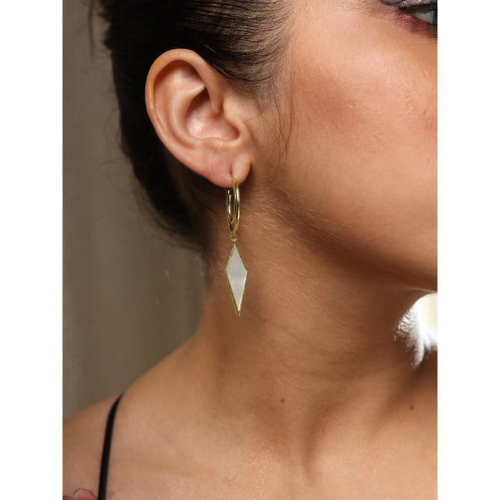 VARNIKA ARORA Kairo Statement Earrings - White