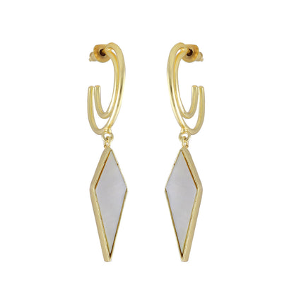 VARNIKA ARORA Kairo Statement Earrings - White