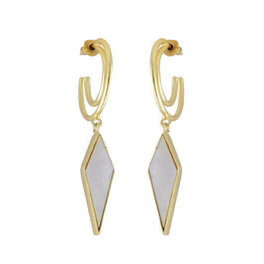 VARNIKA ARORA Kairo Statement Earrings - White