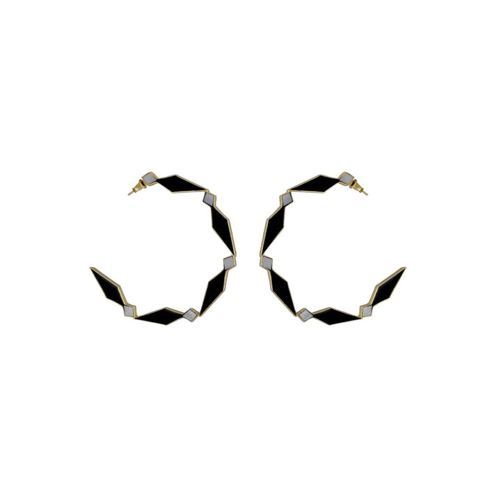 VARNIKA ARORA Sienna Statement Earrings - Black