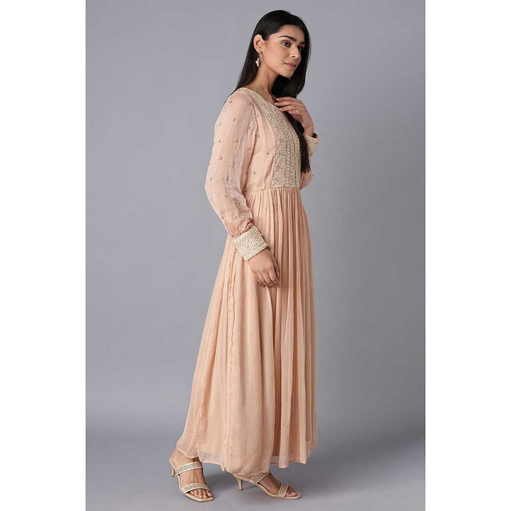 WISHFUL by W Pink Solid Dress