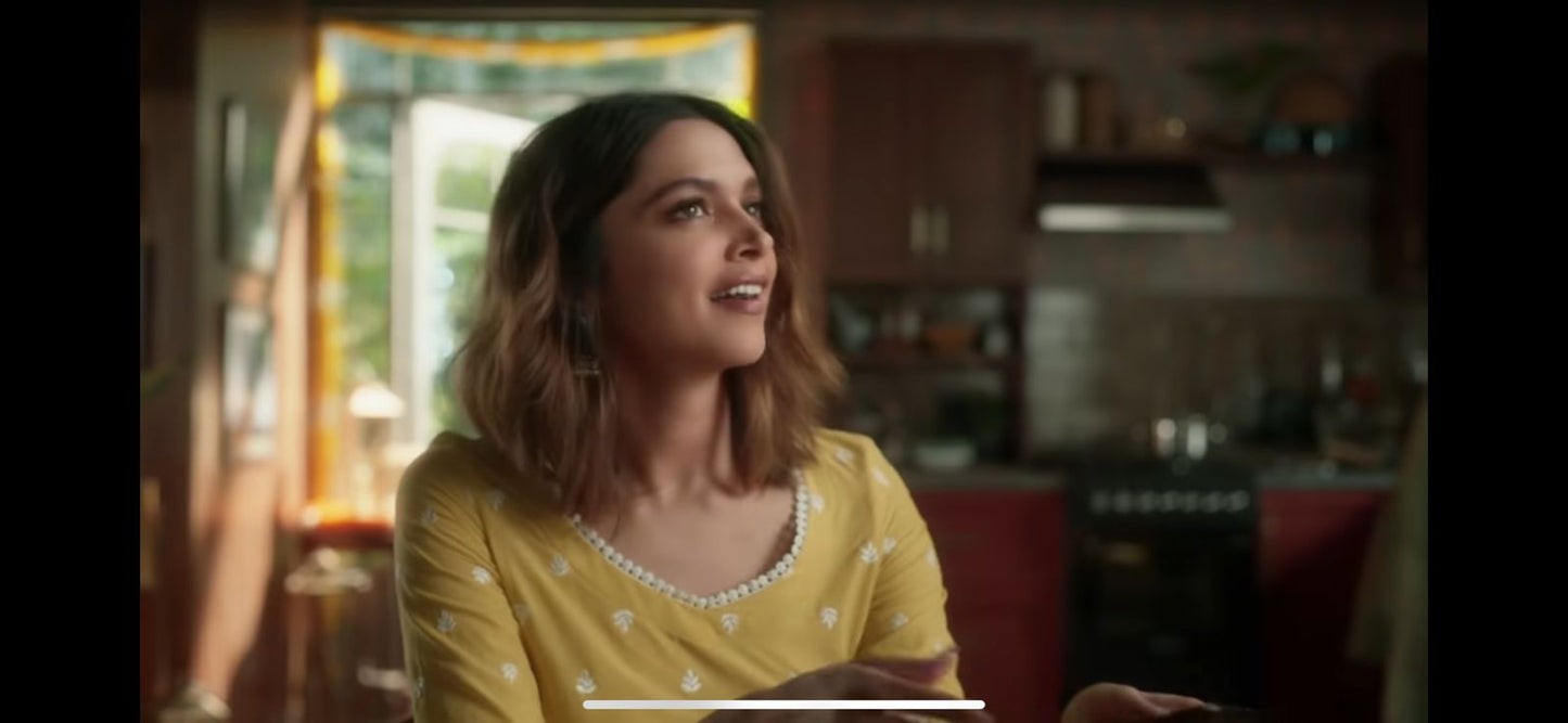 Deepika Padukone In Hairat Yellow Anarkali Set