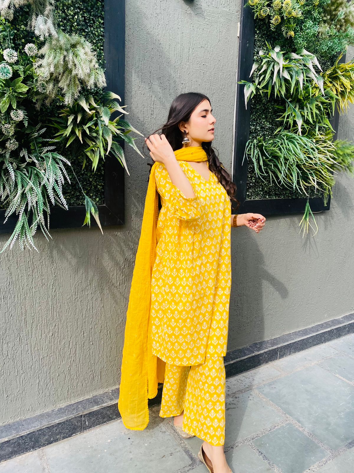 Anjuli Yellow Set