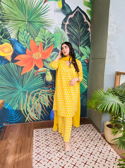 Anjuli Yellow Set