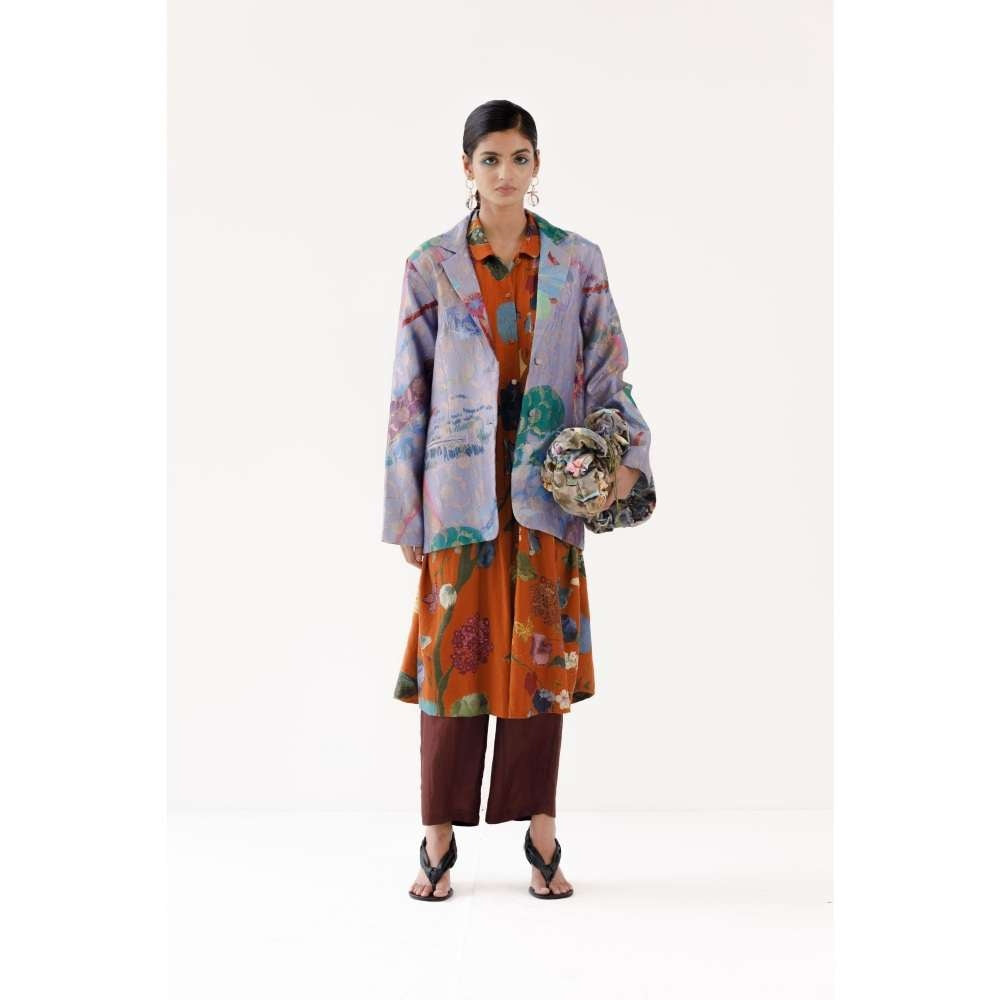 YAVI Grace Ethnic Jacket - Lavender