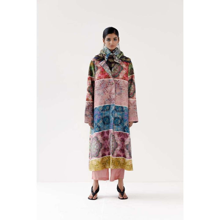 YAVI Eleanor Ethnic Jacket - Multi-Color