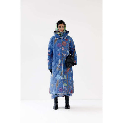YAVI Nova Ethnic Jacket - Blue