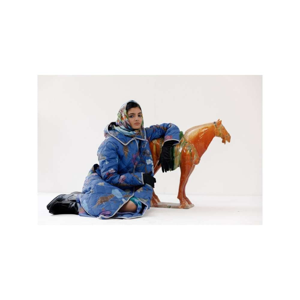 YAVI Nova Ethnic Jacket - Blue