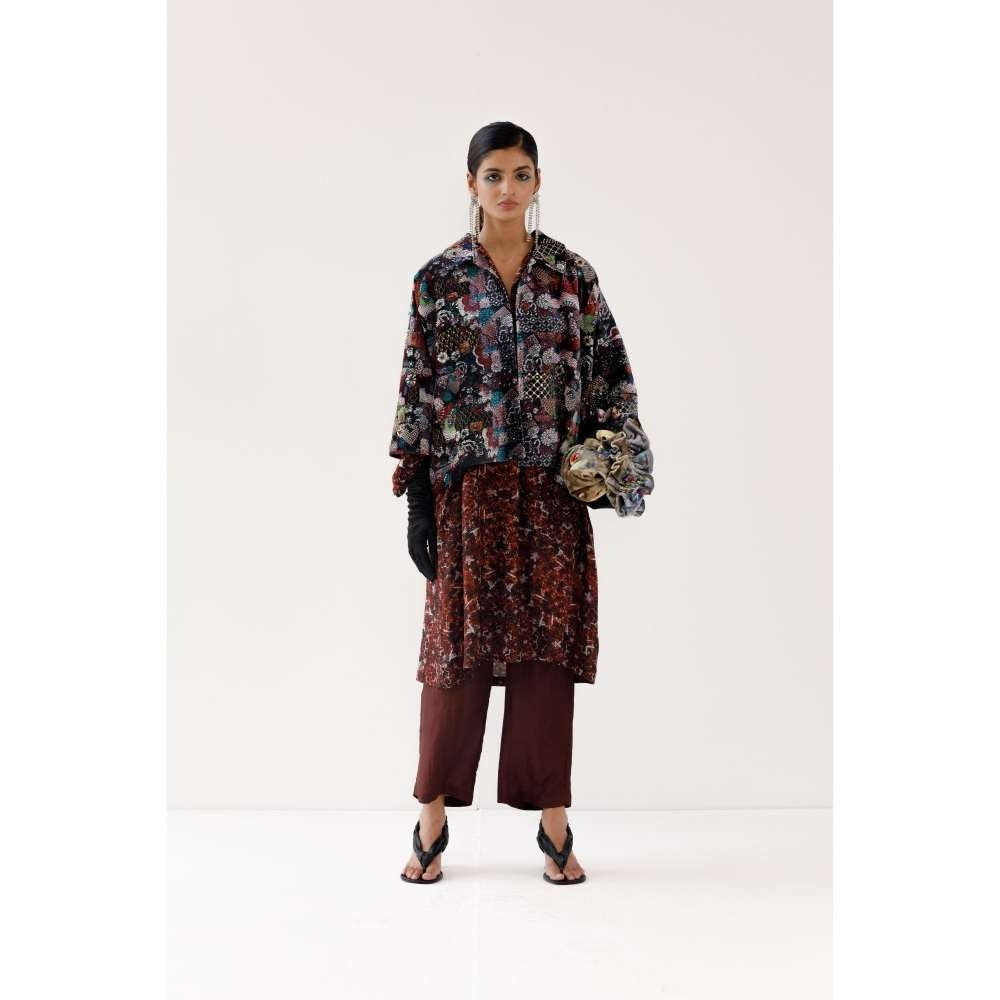 YAVI Ivy Ethnic Jacket - Multi-Color